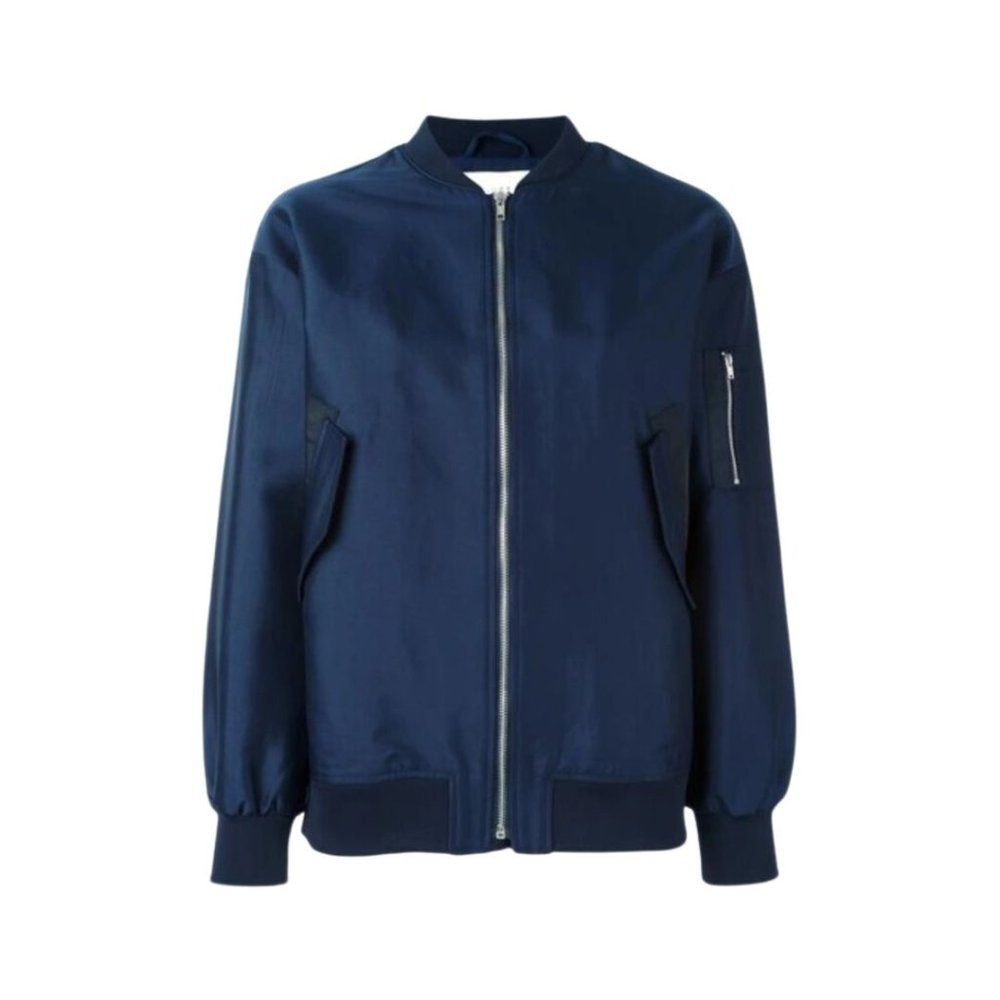 Just Female 'theory' Bomber Jacket Sz Small